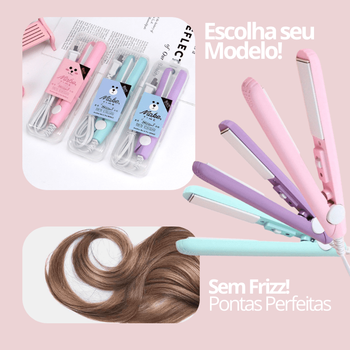 Mini Chapinha Bivolt Portátil - MakeHair™